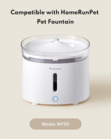 1 x RAW Customer Returns Homerunpet Cat Fountain Wireless Pump 3. Compatible with Model WF20 Upgrade Version  - RRP €19.99