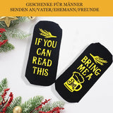 6 x Brand New RSHVSMS Beer Funny Socks, Creative Anti-Slip Cotton Socks, Give Men s Beer Birthday Party Gifts, Super Funny Socks, a Must-Have for Beer Enthusiasts, EU Size 38-45 Black  - RRP €165.6