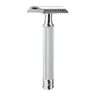 1 x RAW Customer Returns Muhle Safety Razor, Chrome Plated Metal - 1 Piece - RRP €34.16