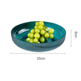 1 x RAW Customer Returns Zcooooool Fruit Bowl Stylish Designed Fruit Basket Food Grade Plastic Super Durable Fruit Bowls - RRP €13.64