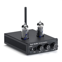 1 x RAW Customer Returns Fosi Audio T20 Tube Amplifier Valve Amplifier, 2-Channel Class D Power Amplifier Bluetooth Mini Headphone Amplifier, 6A2 Vacuum Tubes for Speakers - RRP €79.99