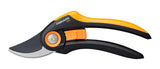 3 x RAW Customer Returns Fiskars Bypass Secateurs, Plus, P521, for fresh branches and twigs, non-stick coating, stainless steel blades, length 20.1 cm, black orange, 1057167 - RRP €53.58