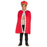 1 x RAW Customer Returns Boland 36100 - King s coat child 80 cm, costume, accessories, coat, wrap, carnival, theme party - RRP €21.6