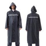 1 x RAW Customer Returns Pahajim Adult Long Rain Poncho Reusable Ripstop Rain Jacket with Adjustable Hood Lightweight Waterproof Raincoat Bicycle Poncho Waterproof Jacket for Men Women Raincoat - RRP €22.26