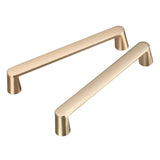 1 x RAW Customer Returns AITITAN 10 pieces handles furniture cabinet handles gold - kitchen handles 160 mm hole spacing handles for kitchen cabinets, door handles gold and furniture handles brass - RRP €35.95