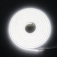 1 x RAW Customer Returns XUNATA COB Neon LED Strip, 230V 288leds m Super Bright High Density, Diffusion Flex LED Tube for Home DIY Festival Decoration White, 4M  - RRP €18.14