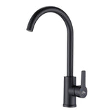 1 x RAW Customer Returns Auralum kitchen tap black, kitchen mixer tap, 360 rotation sink tap, high pressure kitchen sink tap in elegant design - RRP €39.99