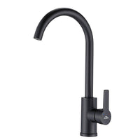 1 x RAW Customer Returns Auralum kitchen faucet black, faucet kitchen mixer tap 360 rotation sink faucet high pressure sink faucet kitchen in elegant design - RRP €47.99