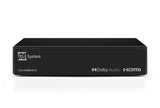 1 x RAW Customer Returns Telesystem Terrestrial DTT Receiver - HD TDT Decoder, DVB-T T2, H265 HEVC Main10, 10801i p Resolution, 10 bits, HDMI, RF, USB, SCART, Dolby Digital Compatible, Automatic Search - RRP €27.76