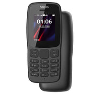 1 x RAW Customer Returns Nokia 106 All Carrier 4GB Dual SIM 2018 Dark Gray with LED Flashlight - FM Radio - Phone with Large Buttons - RRP €26.99