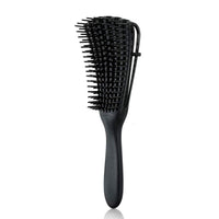 19 x Brand New Daletu Octopus Brush Afro Comb, Hairbrush Afro Detangling Brush for Curls, Detangling Comb for Afro Hair 3a to 4c, for Wavy Wet Dry Long Thick Curly Hair Black  - RRP €177.84