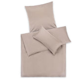 1 x RAW Customer Returns Blumtal Mako satin bed linen set 135x200 80x80 pillowcase beige - Oeko Tex certified - satin bed linen made of 100 cotton - elegant glossy look with zipper - duvet cover set - RRP €39.6