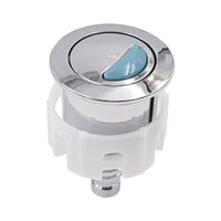 1 x RAW Customer Returns POFET replacement toilet push button, round double drain button, compatible with Ideal standard cistern - RRP €5.44