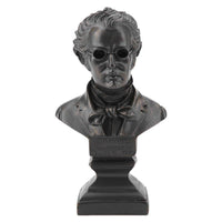 1 x Brand New GAESHOW Schubert Sculpture, World Famous Musician Statue, Hand Carved Figure Handicraft Artisan Sculpture, Resin Material Art Figurines Crafts Decoration Home Decor - RRP €20.4