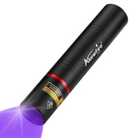 1 x RAW Customer Returns Alonefire SV16 5W Small UV Flashlight 365nm USB Rechargeable Ultraviolet Blacklight Mini Pet Urine Detector for Resin, Amber Search, Fishing with Power Bank, Built-in 2600mAh Battery - RRP €18.49