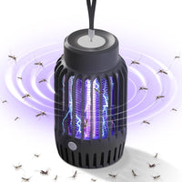 1 x RAW Customer Returns Mosquito Killer Lamp, Electric Insect Killer with Night Light 2 in 1, Powerful Pest Control Traps for Indoor and Outdoor - RRP €28.75