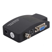 1 x RAW Customer Returns PUSOKEI BNC to HDMI Converter, BNC to VGA Video Converter for Computer PC Monitor EU Plug, BNC S-video to VGA HD Converter Adapter, Plug Play - RRP €25.81