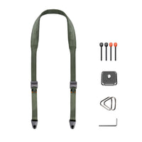 1 x RAW Customer Returns PGYTECH Camera Shoulder Strap Sling Camera Straps for Photographers Adjustable Quick Release Buckles for DSLR SLR Magnetic Camera Neck Strap-Fern Green - RRP €49.95