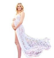 1 x RAW Customer Returns Pregnant women maxi dress maternity dress pregnant photography photo shoot - RRP €23.99