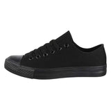 1 x RAW Customer Returns Elara Unisex Sneaker Women Men Low Top Chunkyrayan ZY9032-12 Black-39 - RRP €24.16