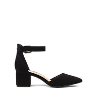 1 x RAW Customer Returns DREAM PAIRS Pump Heel Shoes for Women Pumps with Chunky Heel and Pointed Toe Comfortable Women s Shoes Elegant Heeled Shoes for Women, Size 43, Black Nabuk, ANNEE - RRP €27.74