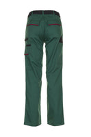 1 x RAW Customer Returns Planam Highline men s trousers green black red model 2325, size 48 - RRP €30.81