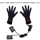 3 x RAW Customer Returns Electric Heated Gloves Rechargeable for Arthritis Ultra Thin for Hands on Motorcycle or Bicycle for Fishing on Skiing Touchable on Screen S  - RRP €357.0