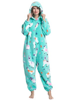 1 x RAW Customer Returns LATH.PIN Kigurumi Pajamas, Unisex, Anime, Animal Costume, Cosplay, Costume, Overall, Onesies, Pajama Set, Panda, Nightwear, Sleepwear, Plush Toy Alpaca, 42 - RRP €27.6