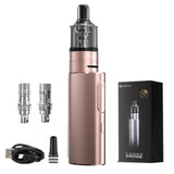 1 x RAW Customer Returns VAPTIO Cosmo Nebula Kit Electronic Cigarette 1500mAh 25W Starter Kit with Cosmo Coil Mesh 2 Pieces 1.6 Ohm 0.7 Ohm, No E Liquid No Nicotine Silver  - RRP €24.19