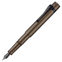 1 x RAW Customer Returns Hongdian M2 Black Forest Mini Fountain Pen, Fine Soft Nib and Slim Shape Fountain Pen, Aluminum Short Pocket Travel Pen Caramel Brown , 1 Piece 1 Pack  - RRP €19.66