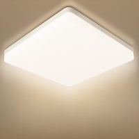 1 x RAW Customer Returns Combuh ceiling light LED 48W 4320LM ceiling lamp for bedroom living room neutral white 4000K square 30 30 4cm - RRP €30.99