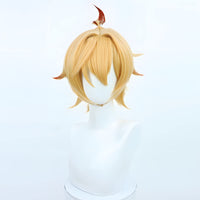 12 x Brand New Anime Cosplay Wig, Genshin Impact Wig, with Two Wig Caps, for Halloween, Party etc. Mika Cosplay  - RRP €216.0