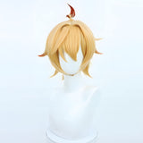 12 x Brand New Anime Cosplay Wig, Genshin Impact Wig, with Two Wig Caps, for Halloween, Party etc. Mika Cosplay  - RRP €216.0