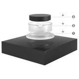 1 x RAW Customer Returns JOWHOL Magnetic Levitation Platform DIY Display Stand 360 Degree Rotating Tech Gadgets for Men and Children Office Desk Decoration - 350g - RRP €68.59