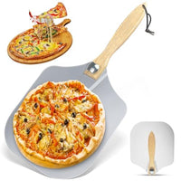 1 x RAW Customer Returns SPEENSUN pizza peel, pizza shovel aluminum with folding handle-35.6 30.5cm, pizza peel generous support surface, stable button easy installation, ideal for homemade pizza - RRP €26.79