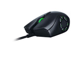 1 x RAW Customer Returns Razer Naga Trinity - Modular wired gaming mouse with interchangeable side panels MMO, MOBA or FPS games for PC Mac, optical 5G sensor, 19 1 programmable buttons Black - RRP €94.79