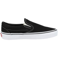 1 x RAW Customer Returns Vans Classic Slip-on Canvas, Unisex Adult Sneakers, Black White, 41 EU - RRP €54.96