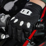 1 x RAW Customer Returns Seibertron Dirtpaw Gloves - Unisex BMX MX ATV MTB Road Bike Mountain Bike Bicycle Offroad Dirtbike for Cycling and Motocross Sport with Touch Recognition Full Finger Coverage Black XL - RRP €24.05