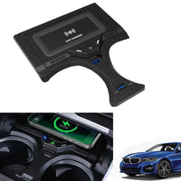 1 x RAW Customer Returns AutoQi wireless mobile phone charging station Qi car chargers suitable for BMW 3 Series G20 G21 G28 G80 4 Series Coupe G22 G23 G81 2 Series Coupe G42 accessories - RRP €85.7