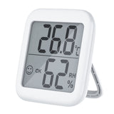 5 x Brand New 2 in 1 hygrometer indoor room thermometer, digital hygrometer with smiley date and time function indicator for baby room, basement, room climate control climate monitor - RRP €54.9