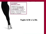 1 x RAW Customer Returns BECOS Leggings Flat Stomach Toning, Shaping, Draining, Moisturizing, Anti-Cellulite Size L XL - RRP €47.1