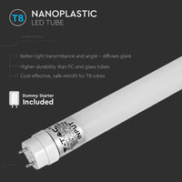 1 x RAW Customer Returns ZONE LED SET - LED tube 60cm, neutral white 4000 K , 850 lumen, T8, G13-9W replaces 18W , including starter, LED-TUBE fluorescent tube neon tube light tube lamp, pack of 25 - RRP €109.99