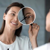 1 x RAW Customer Returns Magnifying Mirror, 20X Magnifying Mirror with Suction Cups 15cm Round , 20X Magnifying Mirror for Precise Makeup - Blackhead Blemish Removal - Bathroom Travel Makeup Mirror - RRP €9.6