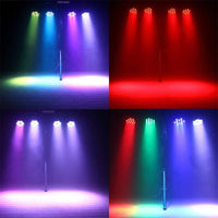 10 x Brand New Par lighting for stage, 36x1W LED RGB 7 channel with remote control for DJ KTV disco party 1pc  - RRP €204.0