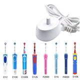 1 x RAW Customer Returns Toothbrush charger model 3757 for Braun Oral B Genius 8500 8900 9900 9000N, Smart 4500 5000N 6000N 7000, Pro 600 1000 4000, D16,D20,D34, Oral b Vitality travel charger - RRP €21.6