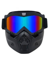 1 x RAW Customer Returns BJ-SHOP Ski Goggles,Ski Mask Men Women Riding Sunglasses Outdoor Skateboard Dustproof Goggles Adjustable Lightweight Motocross Goggles - RRP €12.99