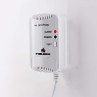 1 x RAW Customer Returns Firlarm - Gas Detector Alarm Combustible LPG City Natural Gas Methane Propane Butane Detector - RRP €22.78