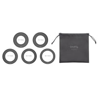 1 x RAW Customer Returns SMALLRIG screw-in reducing ring set with filter thread 67mm 72mm 77mm 82mm 86mm-114mm , filter adapter ring for SMALLRIG Matte Box 2660-3410 - RRP €75.9