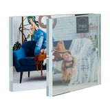 1 x Brand New HAES DECO Plexiglass picture frame 15x20 quick-change photo frame Kalmar for photo size 15x20 photo frame with magnetic closure interchangeable frame portrait frame AP124HS - RRP €30.0