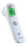 1 x RAW Customer Returns EUROPE Fever Thermometer for Children, Adults, Infrared Forehead Thermometer with Fever Alarm, C F Switch, 30 Times Memory Blue  - RRP €19.99